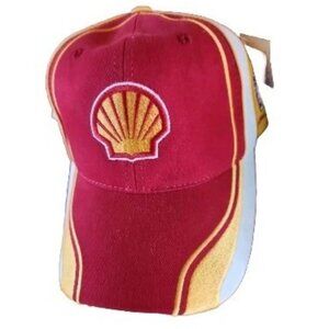 NASCAR hat Kevin Harvick Shell Yellow Red Hat racing cap
